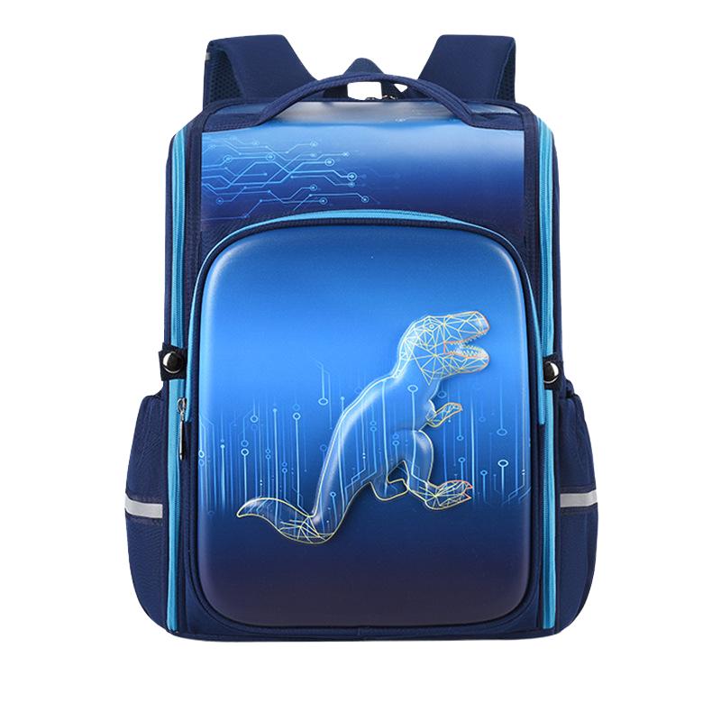 2024 neue Mode Sommer Grundschule süße Schultasche große Kapazität 3D Rucksack Cartoon Multi-Tasche Student Schultasche 36*29*16cm blau