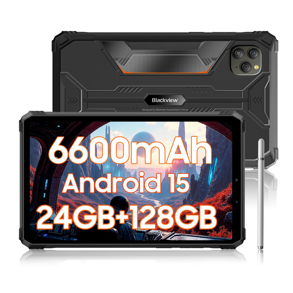 Blackview Active 5 5G Robuste Tablets Android 15 8,68 Zoll Display 8+16 GB RAM 128GB ROM Tablet PC 6600mAh only tablet grau