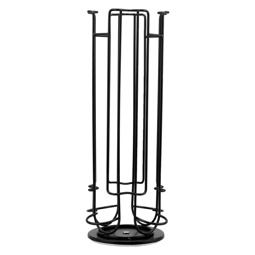 Display-Kapselständer Drehbarer Kaffeekapselhalter 24 Tassen Turm-Ständer Lagerregale Stahl Für Dolce Gusto Kapseln
