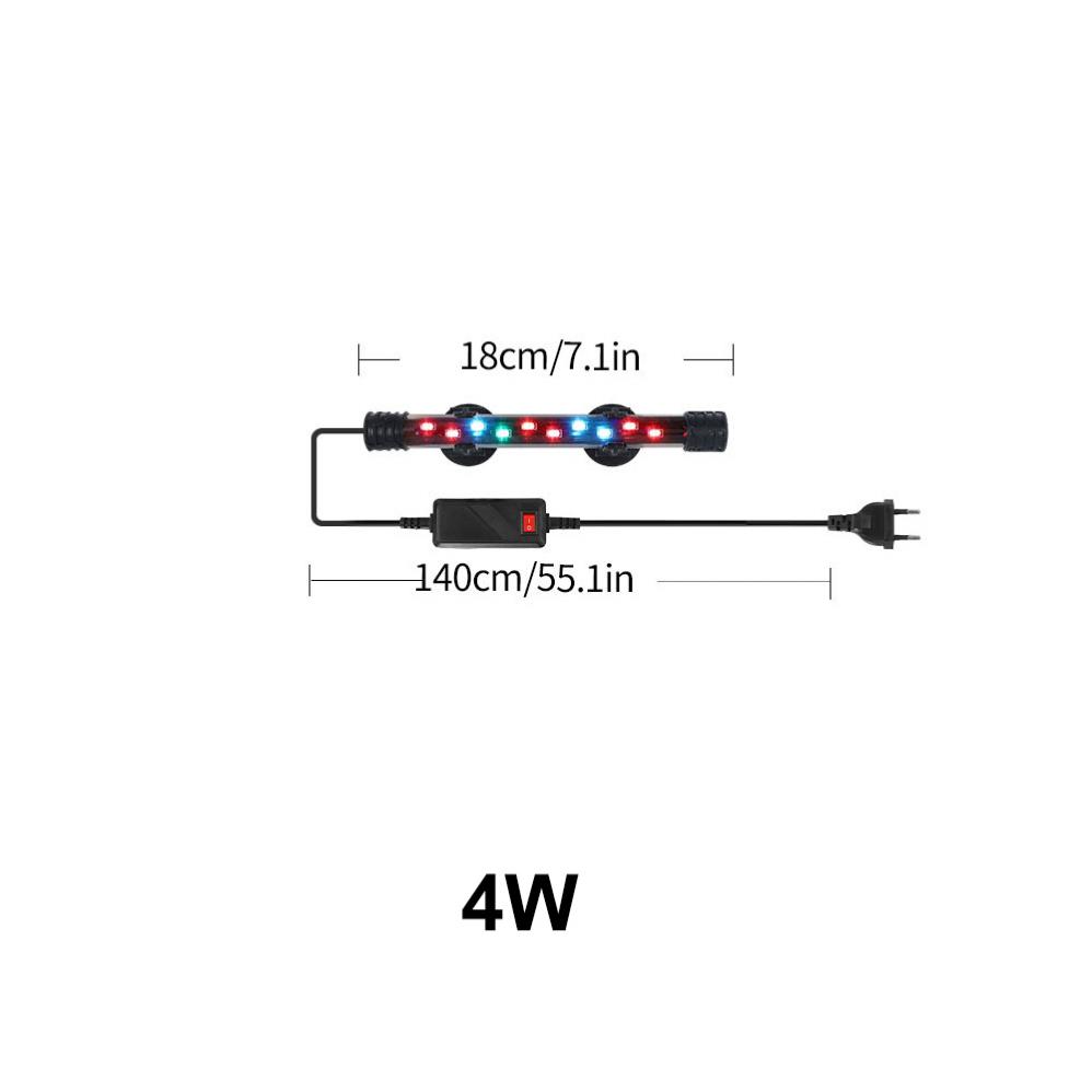 Aquarium Lichter Blau/Grün/Rot LED Landschaftsbau Aquarium Dekorative Lampe 4W