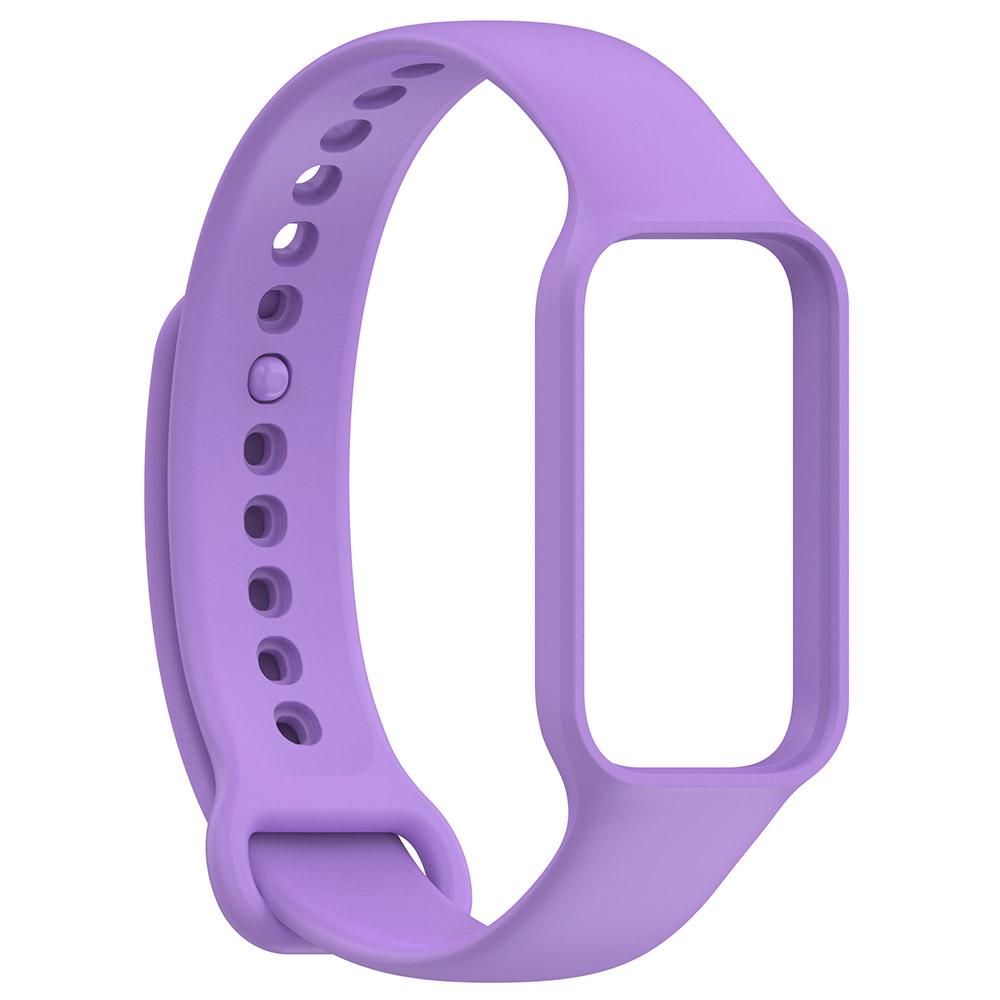 Silikon-Armband für Redmi Smart Band 2 Armband Armband für Xiaomi Band 8 Active For Redmi Band 2 violett