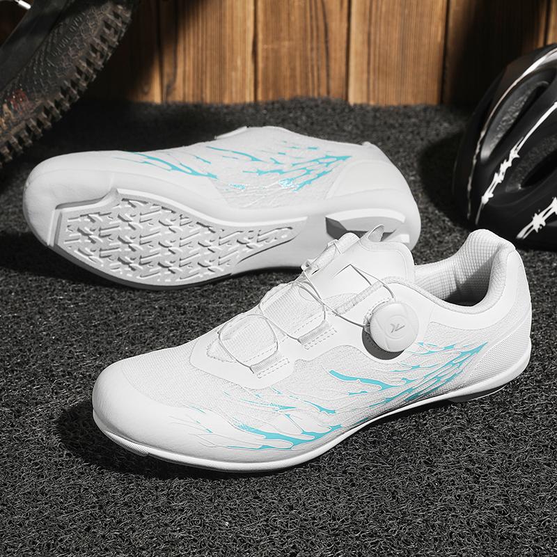 Fahrrad Flache MTB Schuhe Berg Sneakers Herren Schuhwerk Dirt Bike Racing Cleat Fahrrad Frau Straße SPD Speed Cleat Radfahren 43