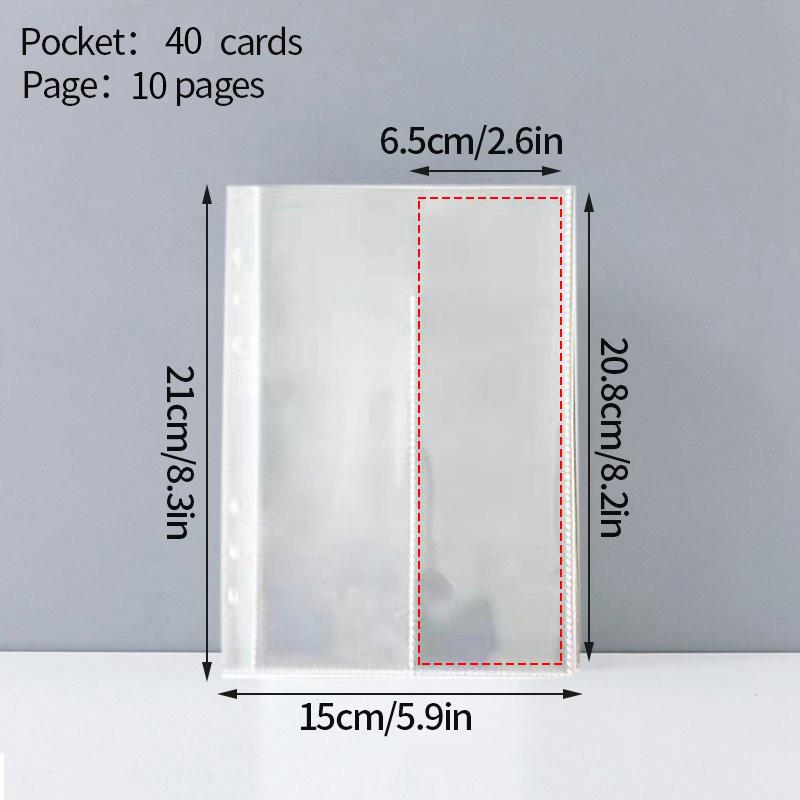A5-Fotokarten-Ordner, DIY-Fotokarten-Sammlung, dieses Idol-Polaroid-Album, Sammelalbum, Polaroid-Album-Ordner 10 inner pages/4#