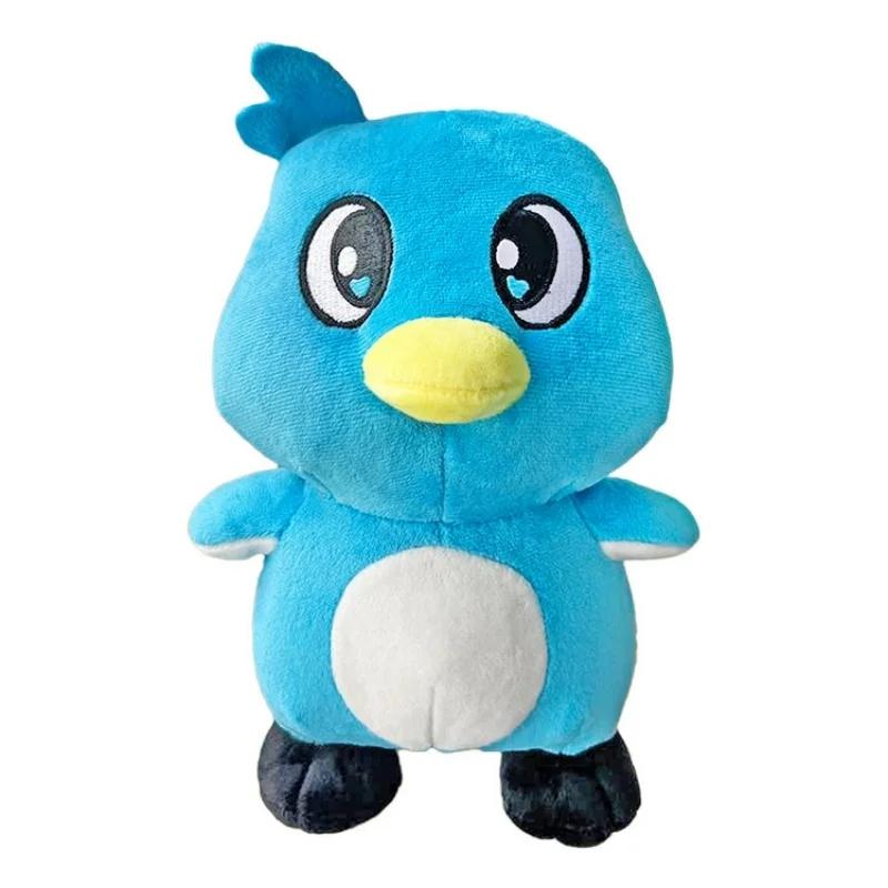 Milo Kuscheltier Plüschtier Pinguin Spielzeug Puppe 25cm Zeichentrickpuppe Geburtstags- und Weihnachtsgeschenke für Kinder Kuscheltier