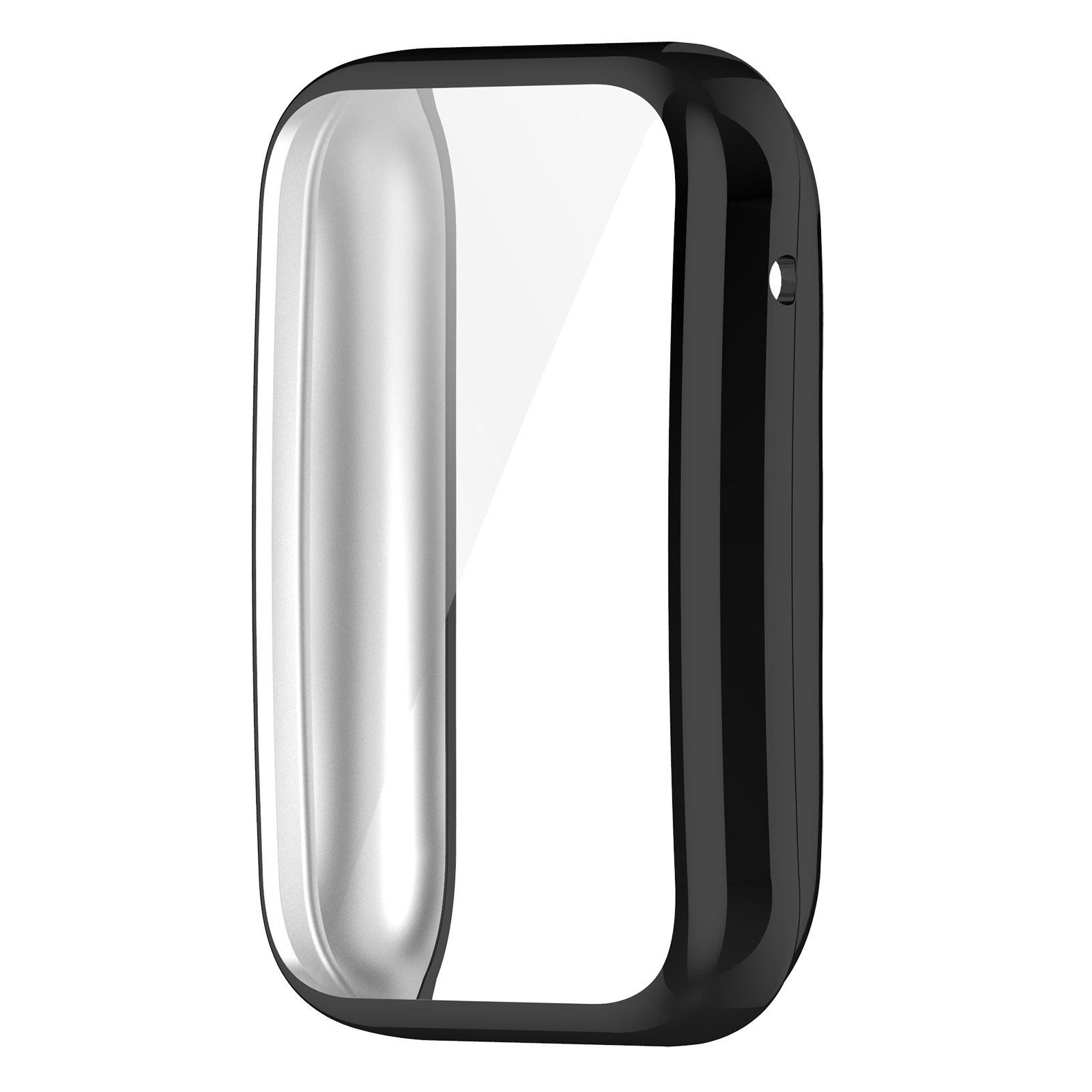 Vollständige Abdeckung Schutz TPU Fall Für Xiaomi Mi Band 7 Pro / Mi Band 8 Uhr Abdeckung Zubehör Für mi Band 7pro Armband Armband Zubehör For Mi Band 7 Pro schwarz