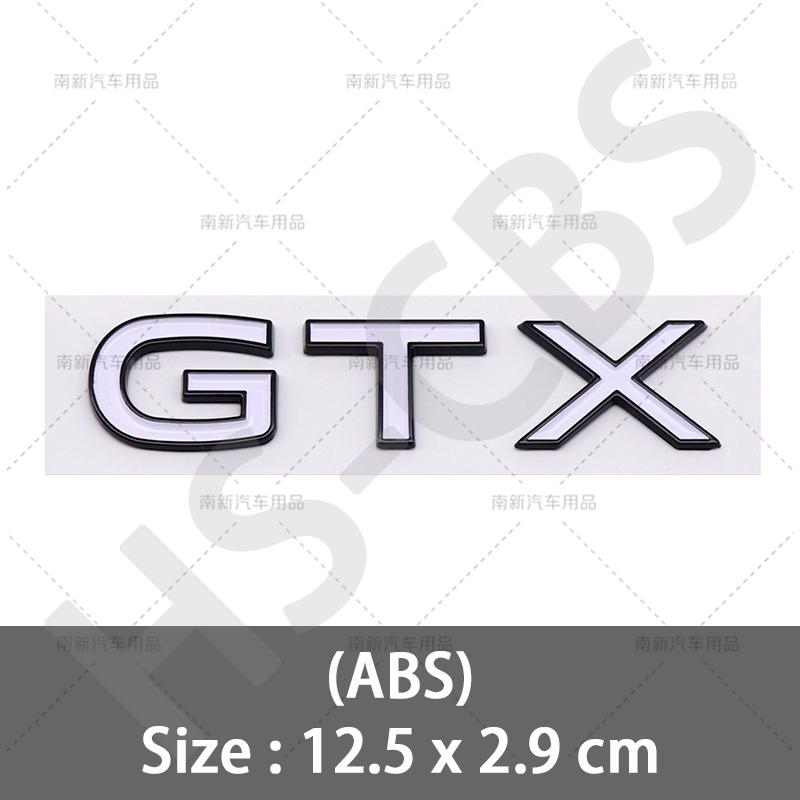 ABS GTX Plakette Emblem Aufkleber Heckklappe Aufkleber Tür Gepäck Für ID4 ID3 ID5 ID6 Auto Styling GTX Logo Zubehör