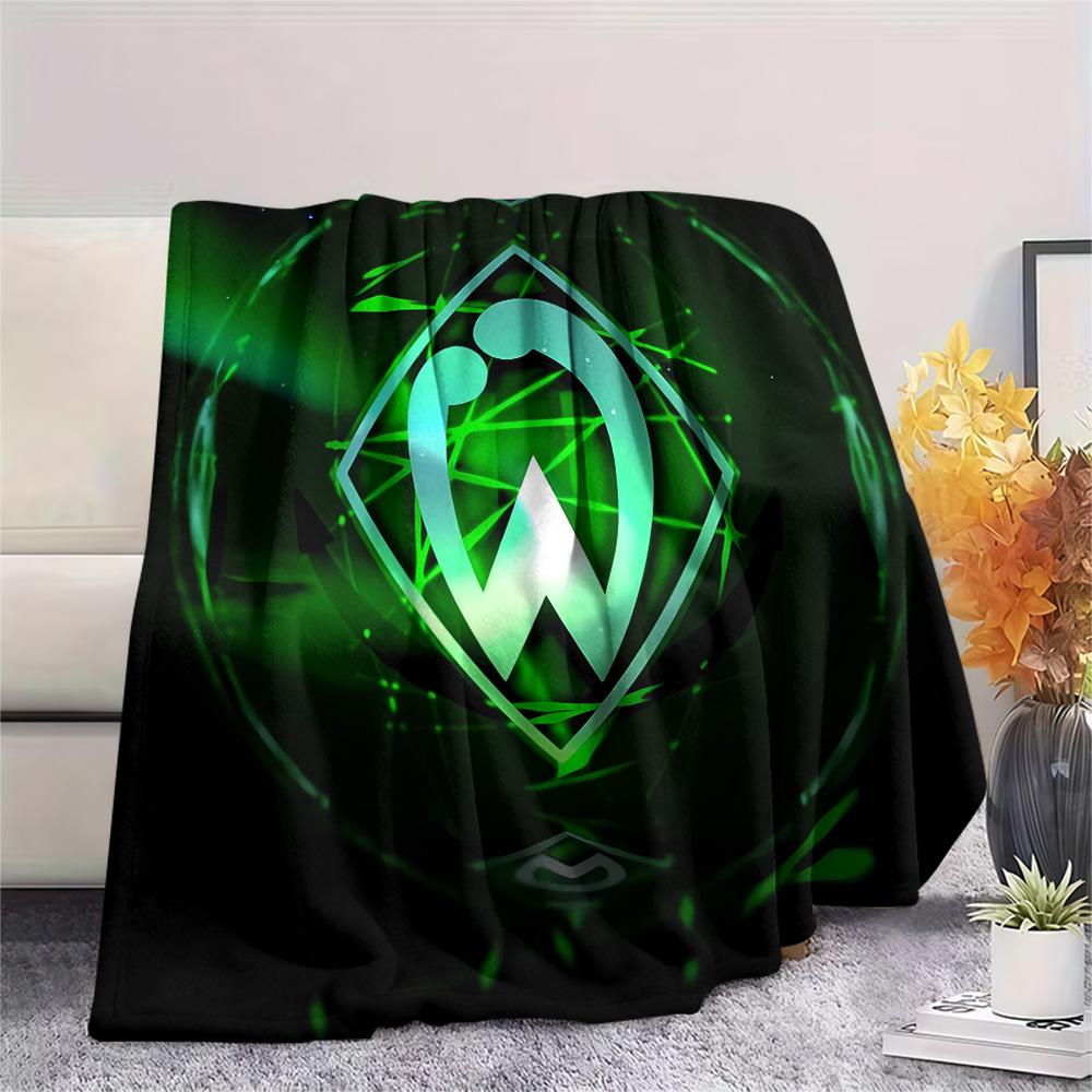 SV Werder Bremen Print Flanelldecke, Hohe Qualität, Bequem für Alle Jahreszeiten, Heimdekoration, Wärme und Komfort, Perfekt für Weihnachtsgeschenke 80cm x 120cm