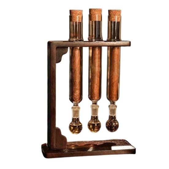 Kräuter-Rollen Aroma-Infuser Humidor Kräuter-Rollen Glas-Reagenzglasständer A