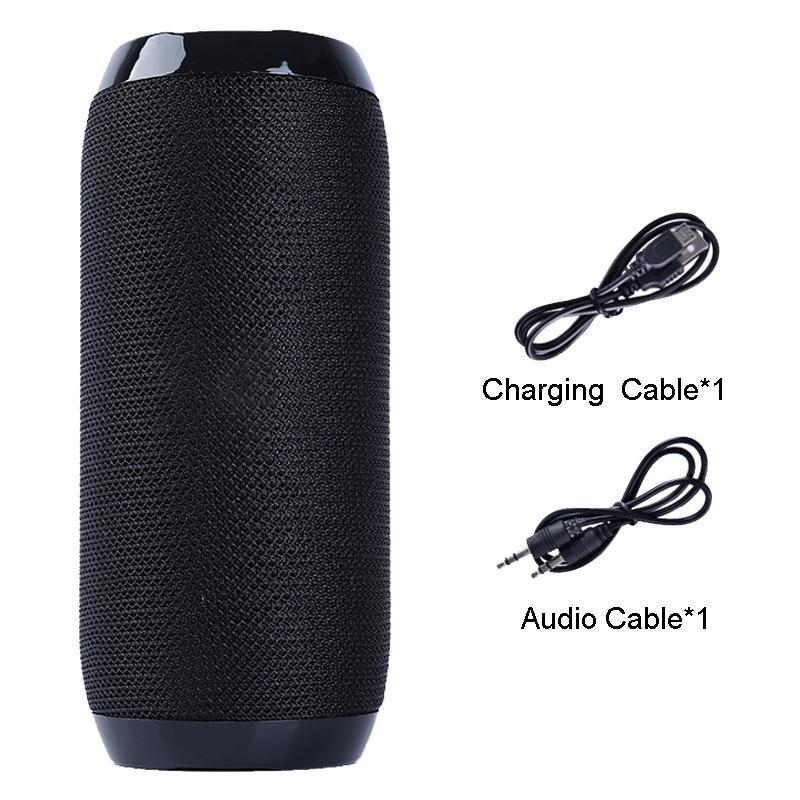 Bluetooth-Lautsprecher, tragbare kabellose Soundbox, wasserdichter Outdoor-Lautsprecher, Stereo-Surround, unterstützt TF-Radio