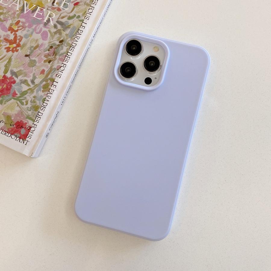 18 Farben zur Auswahl. Ultradünne Handyhülle für iPhone 16 16e 16 Pro Max 16 Plus 15 14 13 12 11 XR XS MAX 6 7 8 Plus SE. Einfarbige Schutzhülle iPhone 13/iPhone 14 licht lila