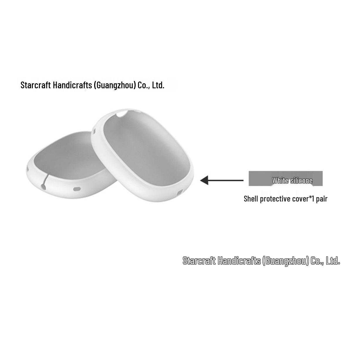AirPods Max Weinrot Silikon Schutzhülle für Apple Over-Ear Kopfhörer