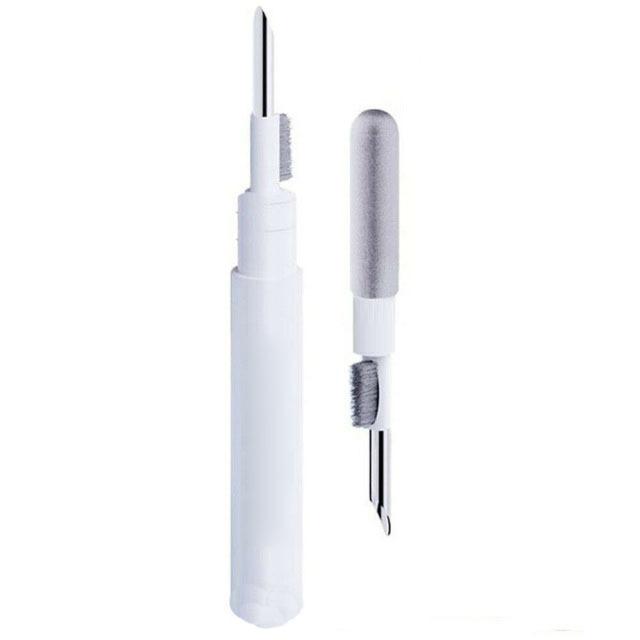 Airpods Pro 3 2 1 Bluetooth-Kopfhörer-Reinigungsset mit Reinigungsstift, Bürste und Ohrhörer-Gehäuse-Reinigungswerkzeugen für Air Pods und Xiaomi Airdots weiß