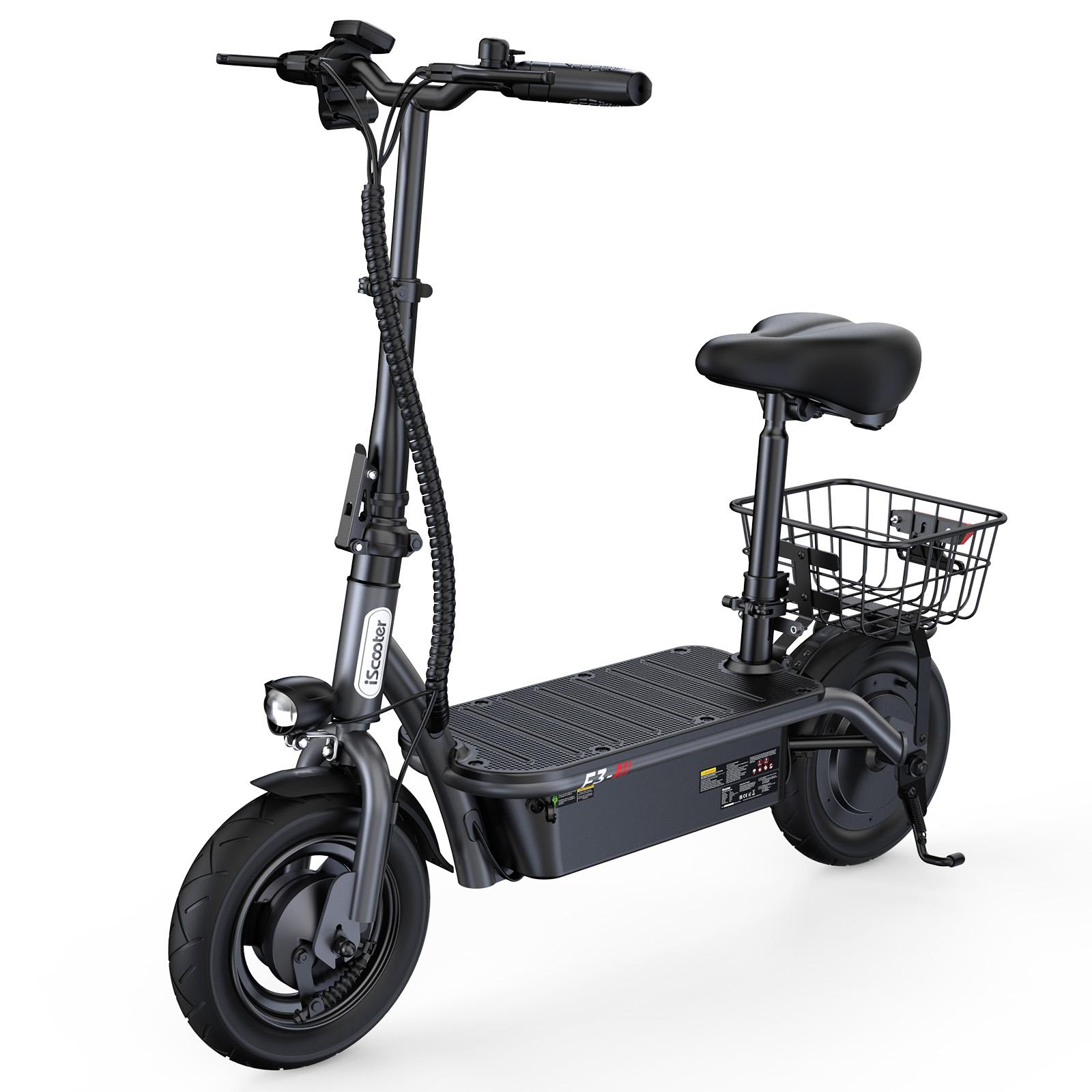 iSCOOTER F3 1000W Motor City Commuting Electric Scooter 48V13AH Battery 10 Inch Road Tires Outdoor Riding E-SCOOTER