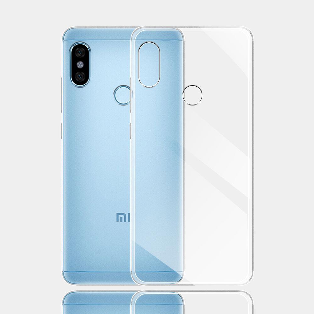 Für Redmi Note 5 Hülle Klar Ultra Dünn Silikon Weich TPU Rückseite Hülle Abdeckung Für Redmi Note 5 Pro Coque Für Note 5 5 Pro Fundas For Redmi Note 5 reinfarbig