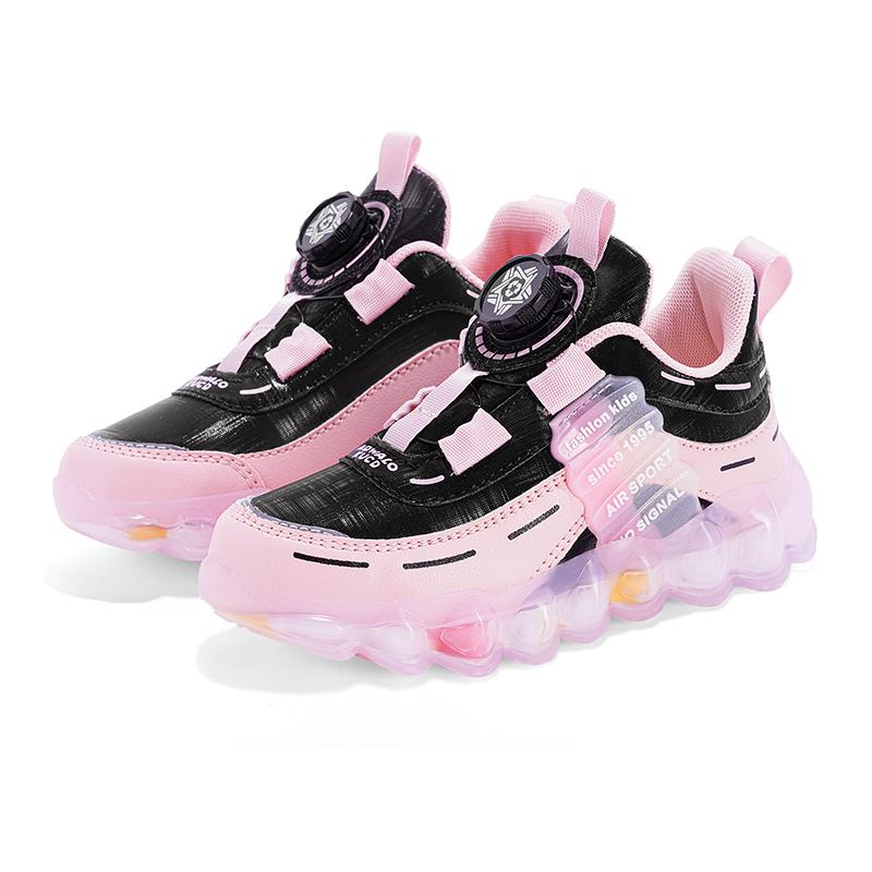 Kinder Casual Rosa Mädchen Leder Sport Schuhe 5-16 Jahre Mode Kinder Bequeme Wanderschuhe Rutschfeste Jungen Lauf Sneaker 29