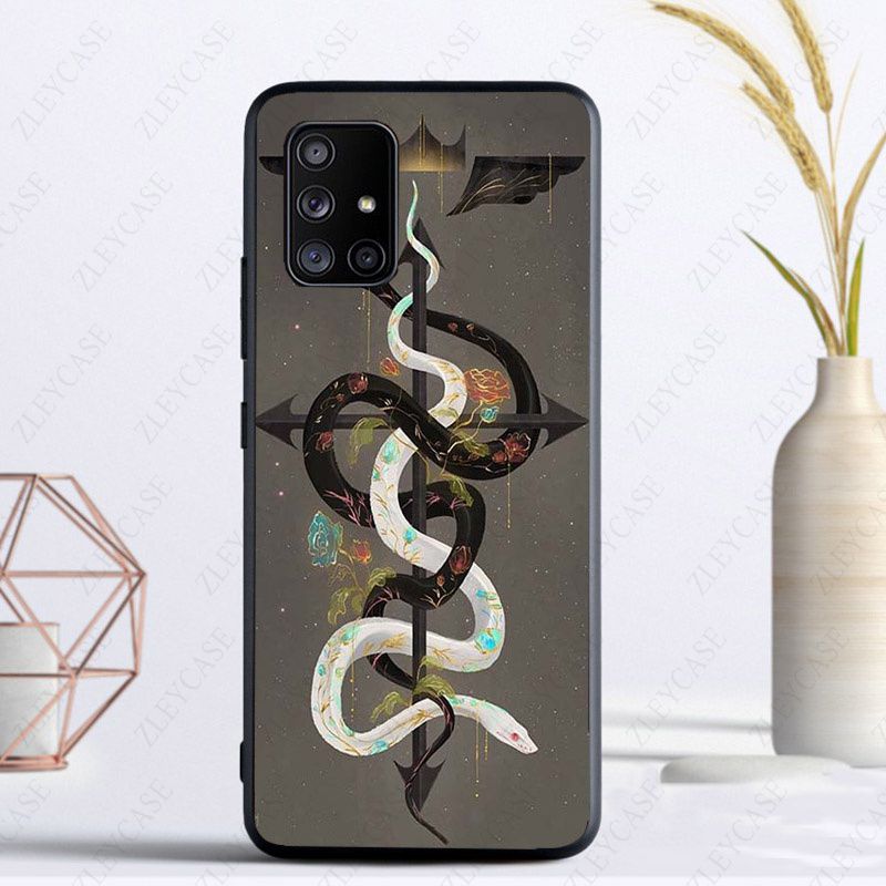 Blume drachen schlange heißer Telefon Abdeckung Für Samsung Galaxy A32 A12 A52 A22 5G A11 A21S A50 A10S A20E A30S a40 A51 A70 A71 A53 fall Galaxy A53 5G