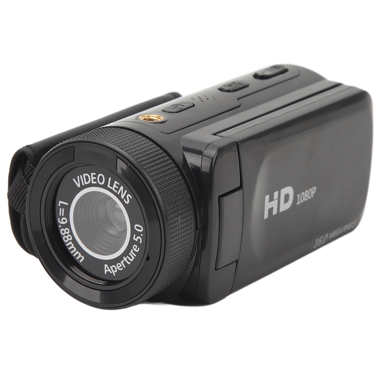 HD 1080P 16MP Tragbare Vlogging Kamera Recorder 16X Zoom Digital Video Kamera Camcorder Audio Video