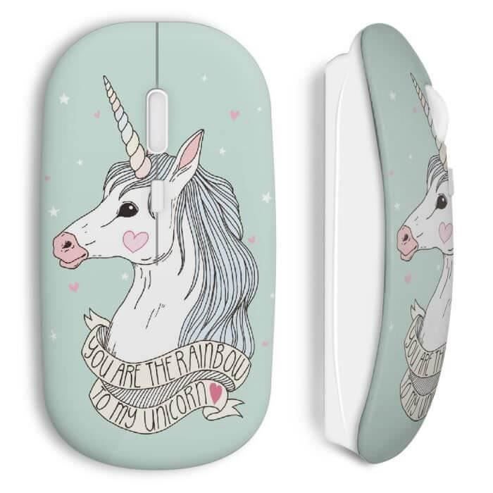 Niedliches Einhorn-Funkmaus-Einhorn