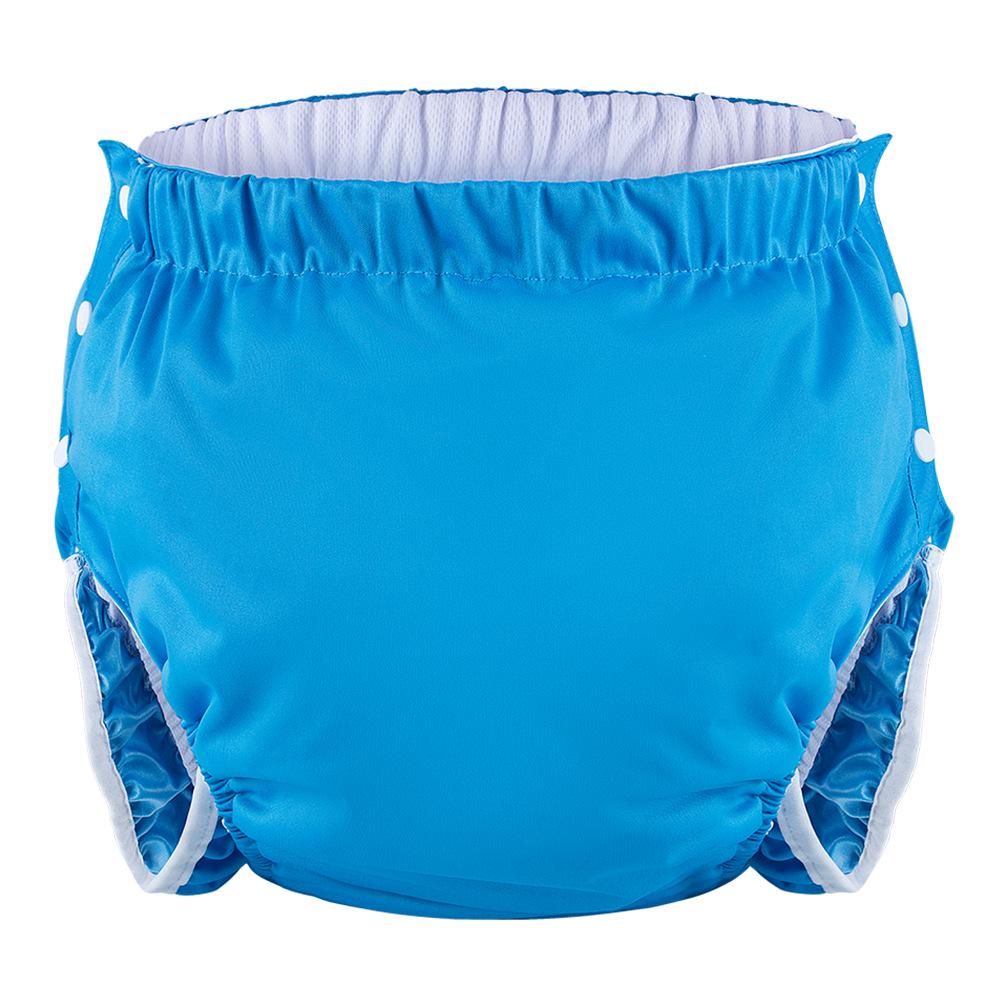 Auslaufsichere Inkontinenzunterwäsche für ältere Menschen - Waschbare reine Baumwolle Windeln für Erwachsene XXL (Waist: 2.5-3.4 Chi, 120-200 Jin)