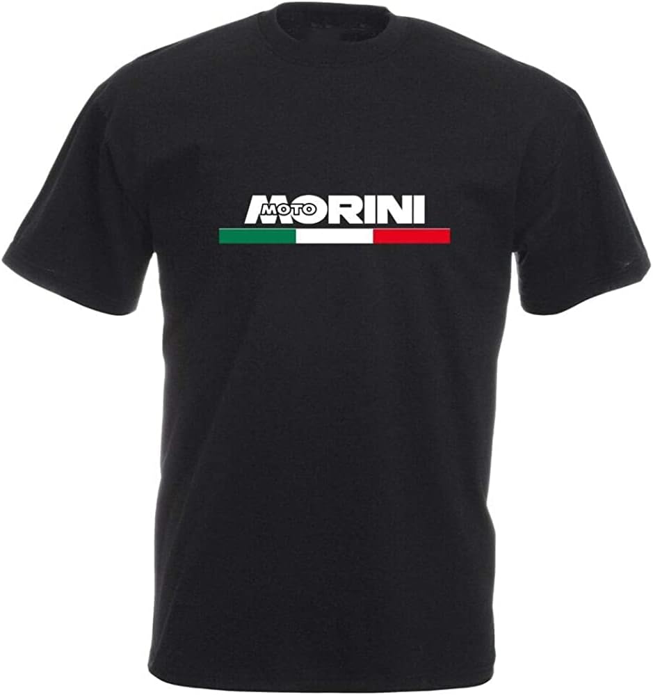 Moto Morini Herren T-Shirt Biker Motorradfahrer Verschiedene Größen & Farben S
