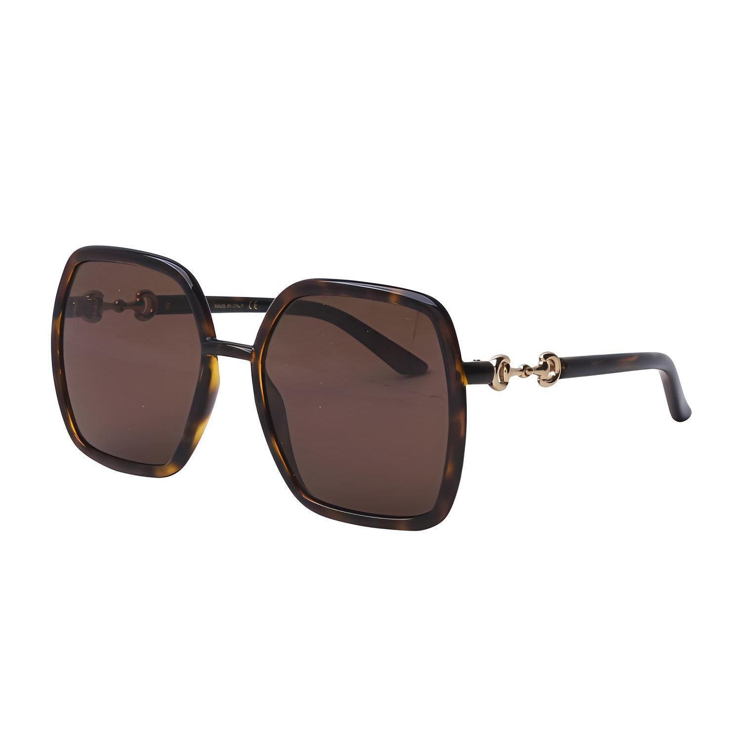 Gucci Damen Quadratisch Braun Flieger Sonnenbrille 55mm Damen Sonnenbrille GG0890S-002 55