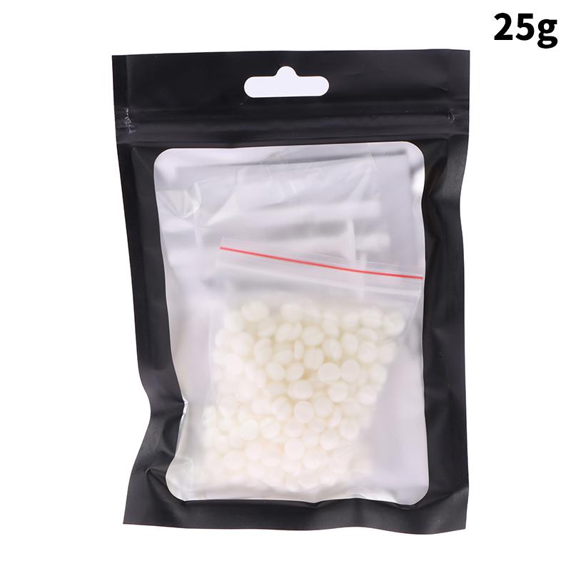 Tragbares Nasenwachs-Set 25G/50G Für Männer Und Frauen Nagelwachsen Haarentfernungswachs-Set Nagelwachs Reinigungs-Wachs-Set Nasenhaarschneider Schönheit 25g