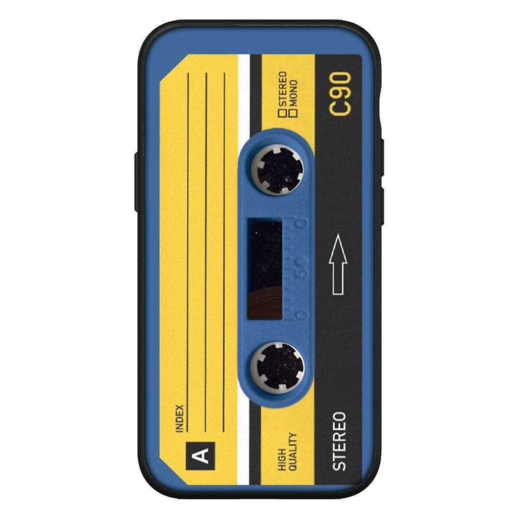 für iPhone 16 15 Xiaomi Redmi Note 13 12 11 Pro Max X 9 14 Plus XR Samsung Galaxy A15 S24 S23 Huawei OPPO Print Retro Kassette Vintage Tape Handyhülle for Huawei P30 Pro terra