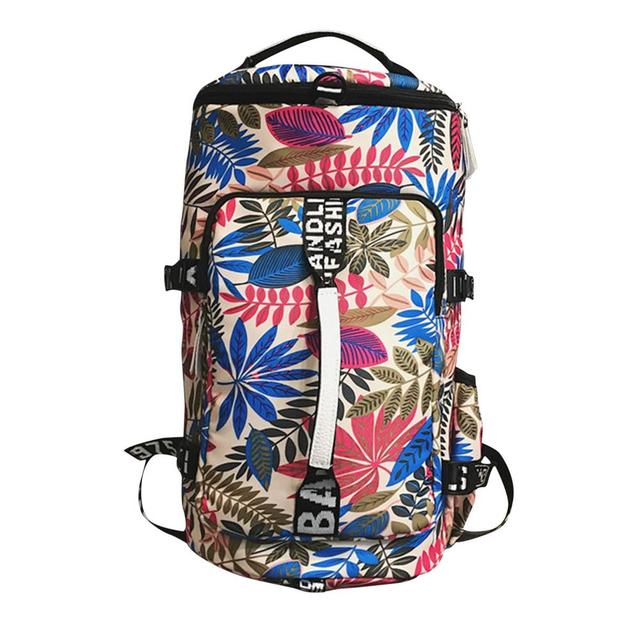 Gym Rucksack Gym Duffle Leinwand Tasche Sport Basketball Rucksack Sporttasche Männer Frauen Große Kapazität Sport Laptop Rucksack hellgrüne