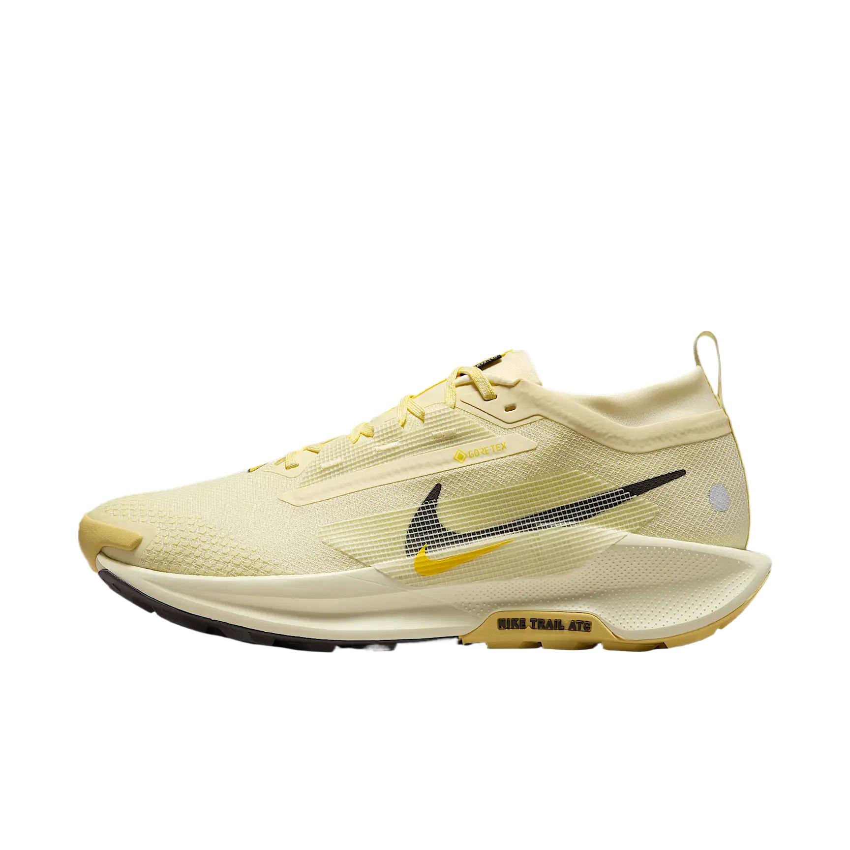 Nike React Pegasus Trail 5 Gore Tex Alabaster Saturn Gold Lightning Medium Ash Sneakers FQ0908-700 39 gelb