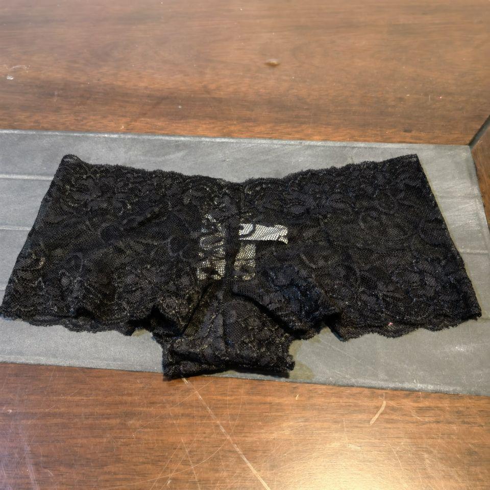 Frauen Boxer Unterwäsche Sexy Volle Spitze Französisch Höschen Shorts Boyshort Damen Knickers Dessous Dessous ML XL XXL XXL schwarz