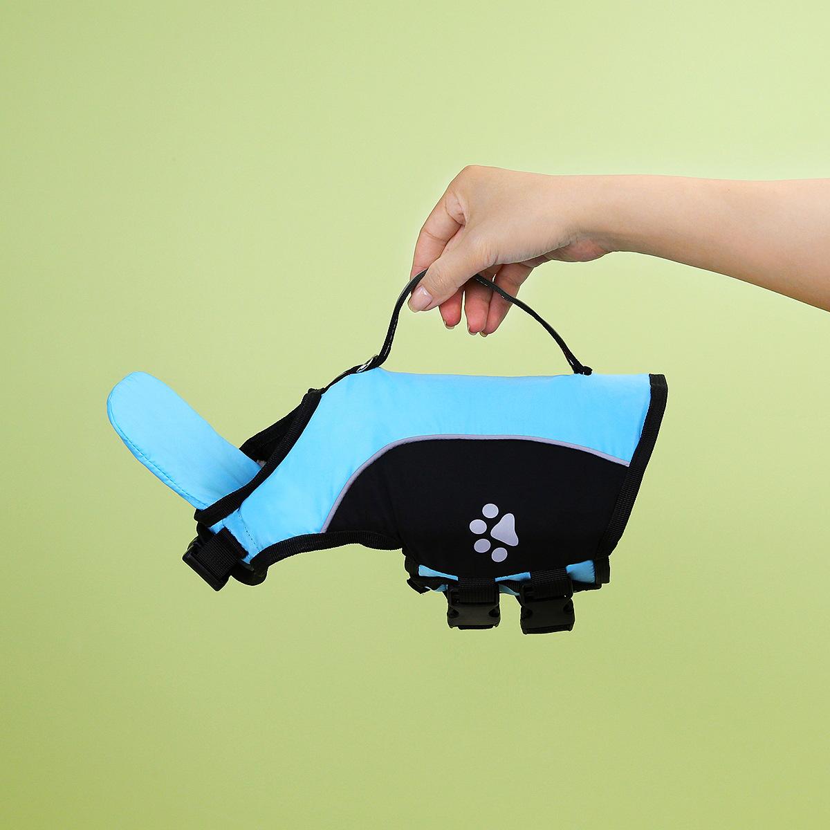 Schwimmweste Hund Sommer Schwimmweste Mit Abnehmbarem Frontschwimmer Verstellbar Hohe Schwimmfähigkeit Badeanzüge Für Kleine Mittlere Hunde Schwimmen (light blue,XS for 1.5-2.5kg) hellblaue