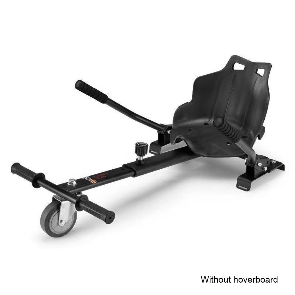 Hoverboard-Sitzbefestigung für alle 6 -10  Hoverboards, verstellbare Befestigung, Go-Kart-Ausbalancierung schwarz