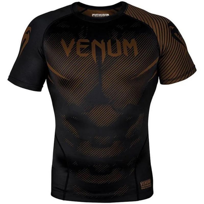 UFC Herren Kurzarm-T-Shirt sturzsicher: Atmungsaktiv und Schnelltrocknend für Outdoor-Sport, Begleitet Sie, um Ihre Fitnesszeit zu genießen 5XL