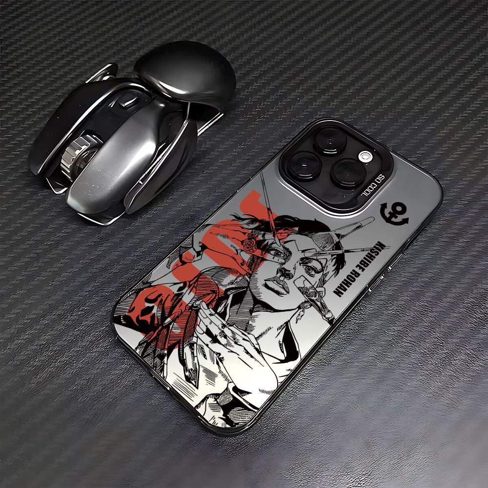 Anime JOJO's Bizarre Adventure Handyhülle Für iPhone 17 16e 16 15 14 13 12 11 mini Pro Max X XR 8 7 Air Plus Anti-Fall Matt iPhone 17 Air
