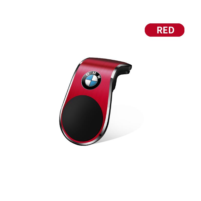 Magnetische Handyhalterung Auto Metallständer Zubehör Für BMW M Performance E36 E46 E60 E90 E91 E92 E93 F30 F20 X1 X3 X5 X6 X7 G01 BMW rot