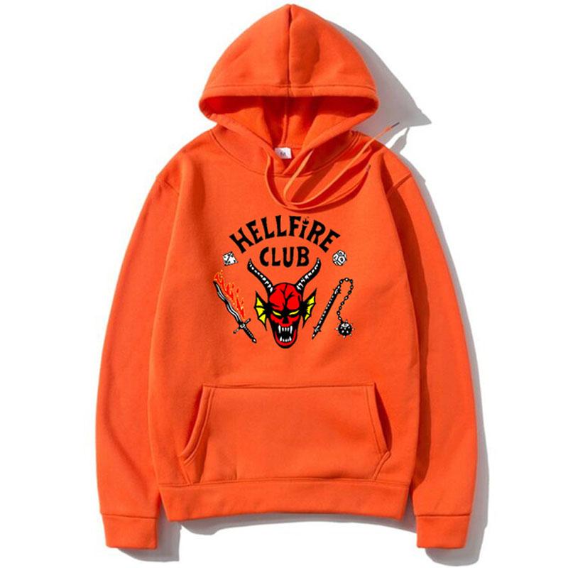 Mode Marke Hoodies Männer Sweatshirts Fleece Mit Kapuze Harajuku Mode Hip Hop Casual Hoodie Hohe Qualität Pullover Hoodies XXXL orange