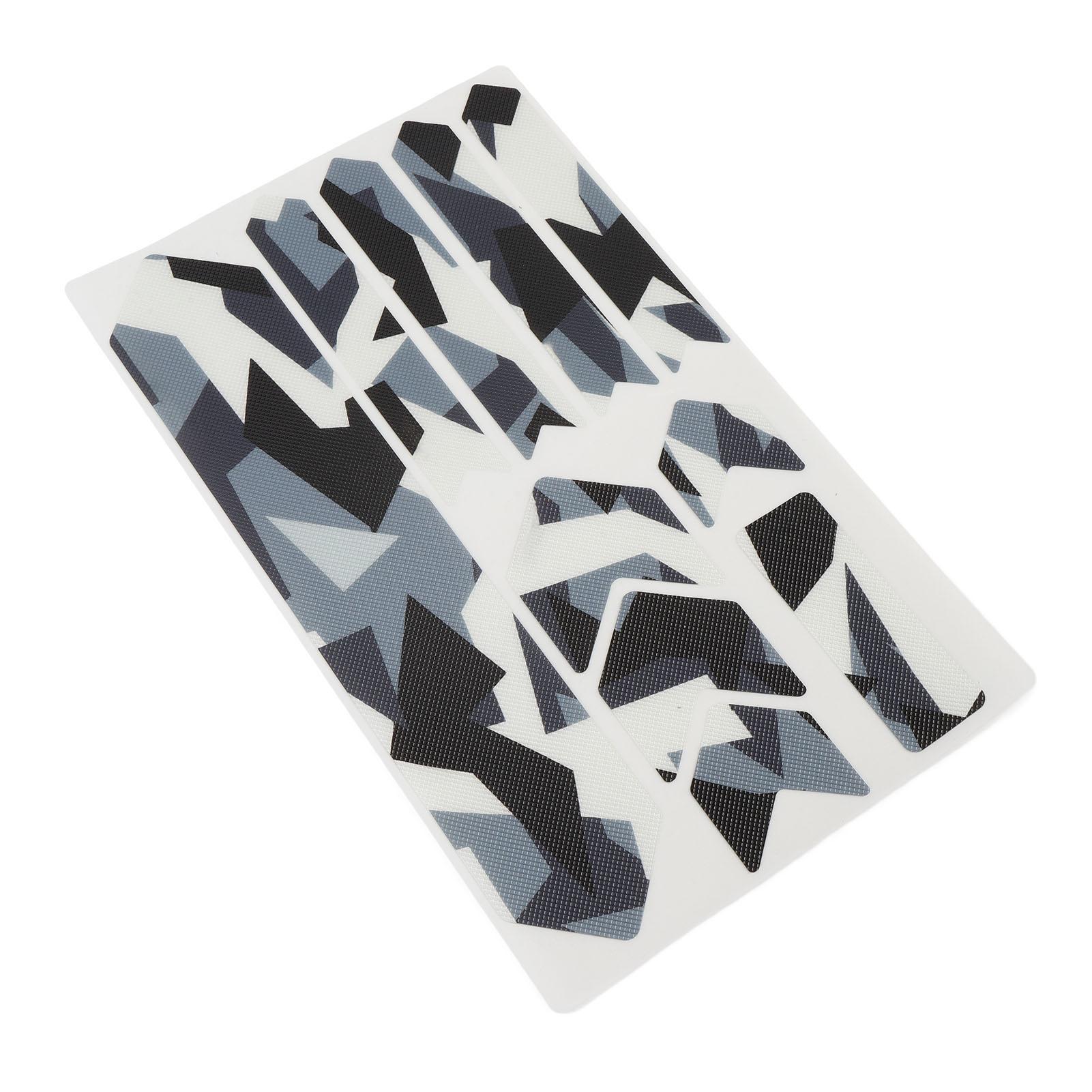 3D Fahrradrahmen Schutzaufkleber PVC Mountainbike Rennrad Klebeaufkleber Fahrradzubehör