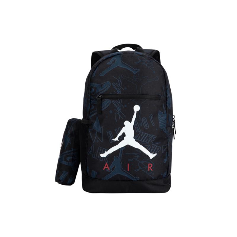 Jordan Polyester Federmäppchen Rucksack Normal Unisex Jet Black Jordan JD2433038PS-001 4/7 254*152*406mm