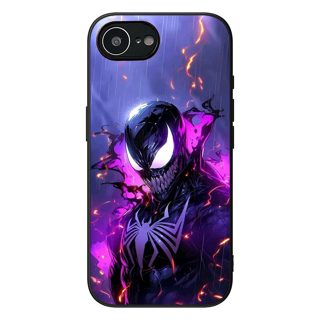 Marvel Venom Cartoon Hülle Handyhülle für Samsung Galaxy Note 20 9 8 S8 S10 S9 Plus A54 A33 A21S A31 M21 S10E A17 Weiche Hülle Galaxy S7 edge