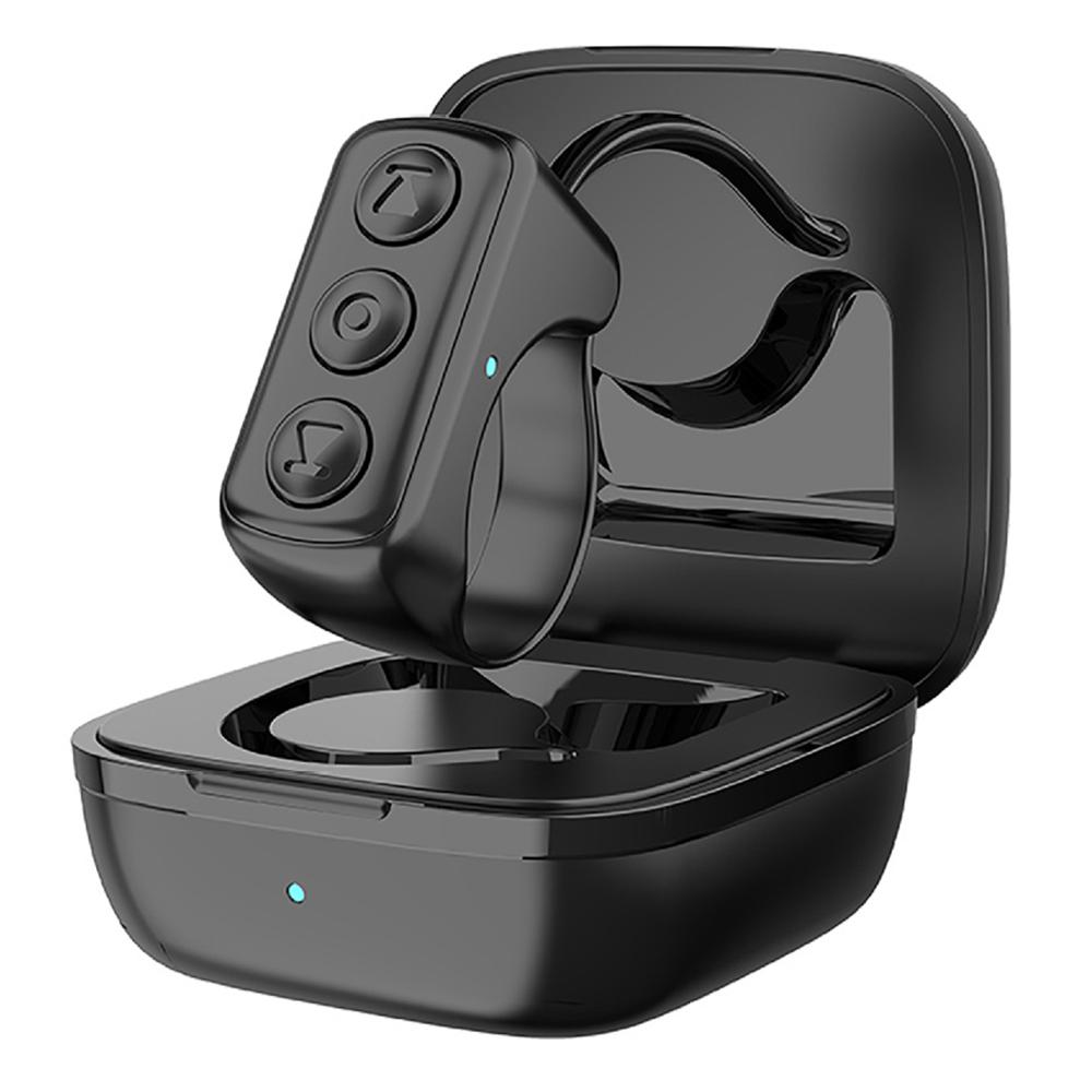 TikTok Scrolling Ring Kindle Page Turner Remote Photo Clicker iPhone Remote Camera Control Pause schwarz