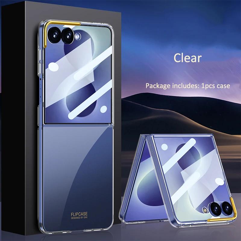 Mikro matt Super dünn Ultra dünn 0,8 mm Kunststoffhülle Für Samsung Galaxy Z Flip8 Flip 8 Galaxy Z Flip 8 reinfarbig