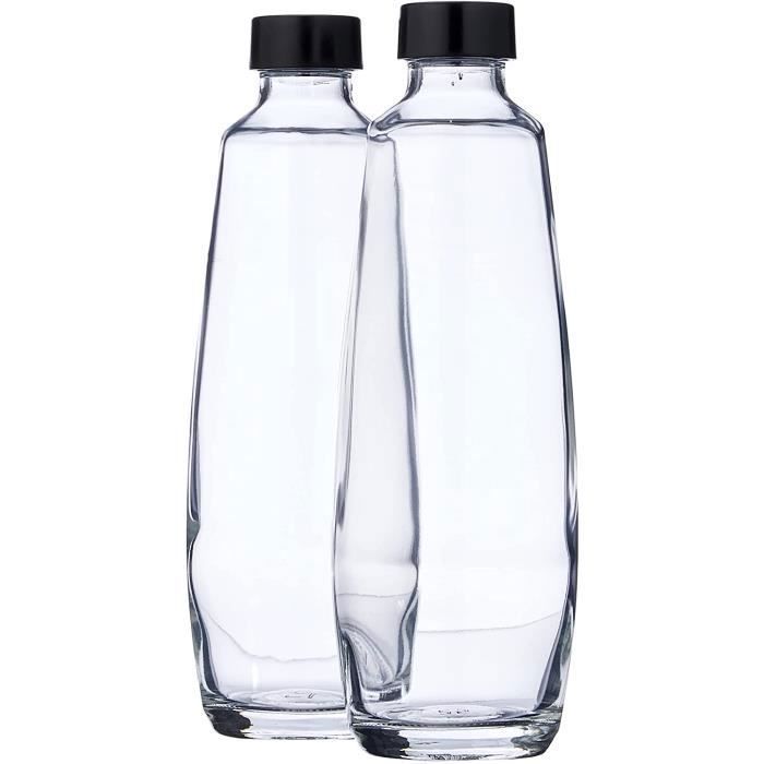 Glasflasche - SodaStream - DUO - 1L - Kompatibel mit SodaStream - Einfach zu installieren