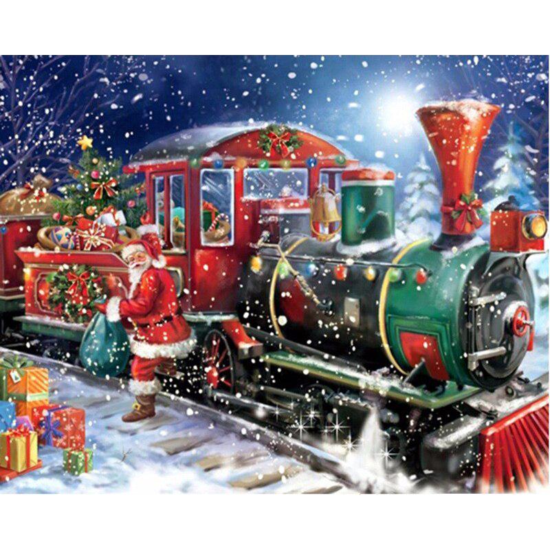 Kreuzstich Diamant bestickt Handarbeit Diamond Painting Runde Diamant Stickerei 20X30CM