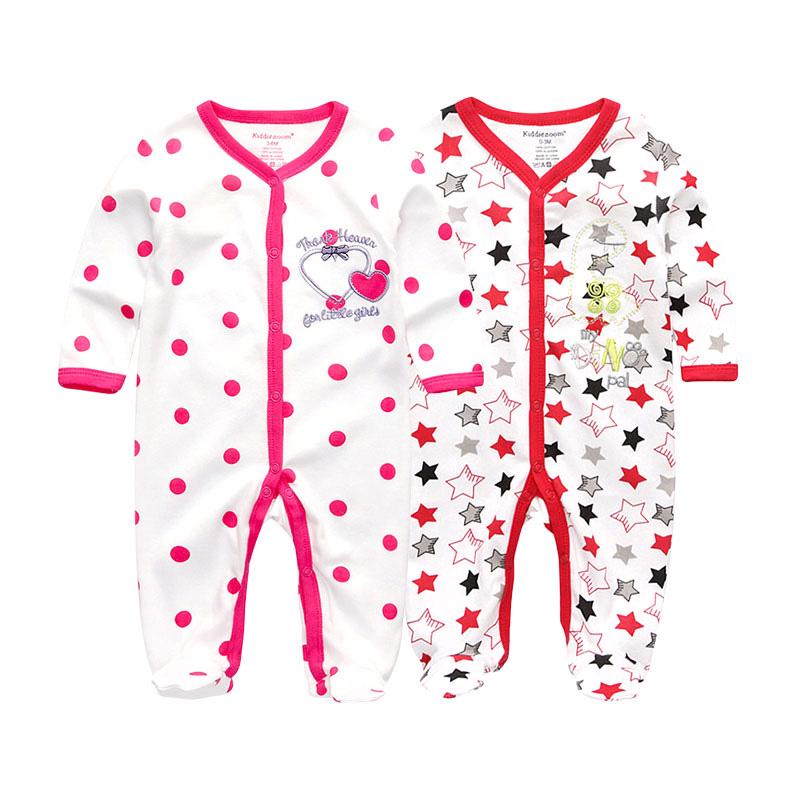 Baby Jungen Kleidung Mädchen Neugeborenen Kleidung Baumwolle Strampler Kleidung 3M rot