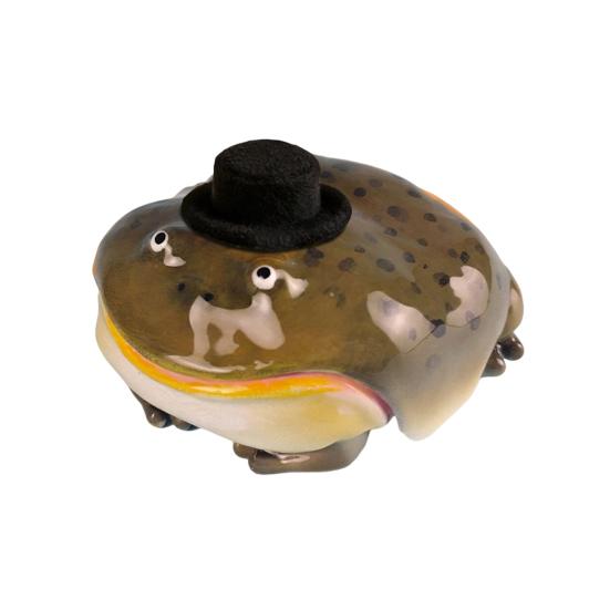 Schutzhülle für Air Pods Pro/Pro 2/Pro 3/Air Pods 4 Weich Kratzfest Sturzschutz Hässliches Froschdesign Kabellose Ohrhörerhülle for AirPods Pro3  I
