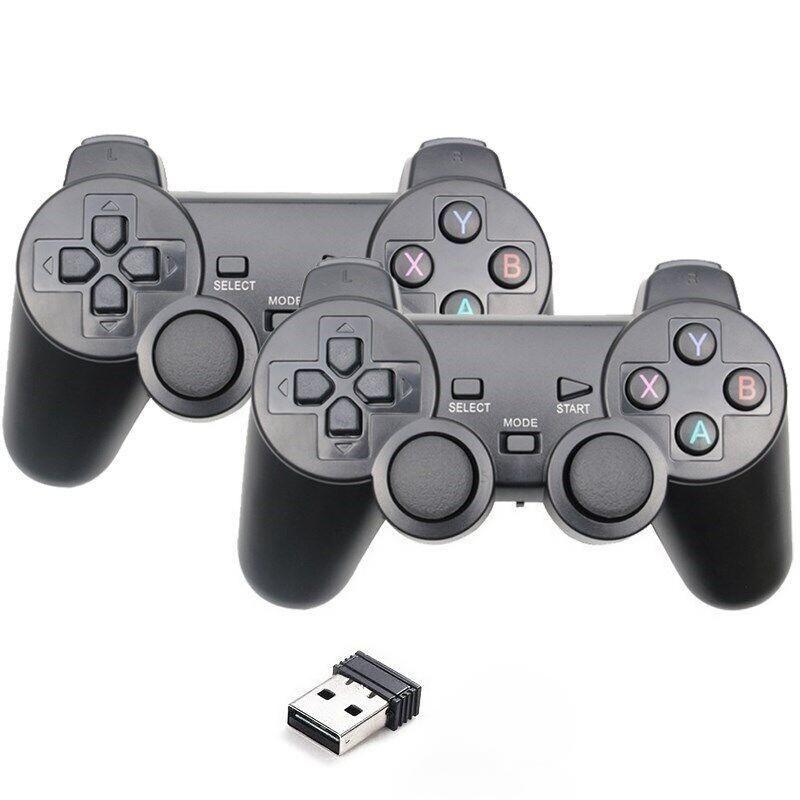 2,4 GHz Wireless Gamepad Joystick Game-Controller für PC PS3 Android Phone TV Box 15.6*8.9*5.1cm schwarz