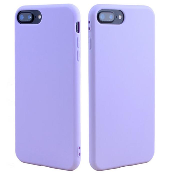 Luxus Silikon Handyhülle für iPhone 11 Pro Max Mini Soft Candy Cover für iPhone iPhone XR XS X 6 6S 7 8 Plus Hüllen For iPhone 7 8 Plus hellblaue