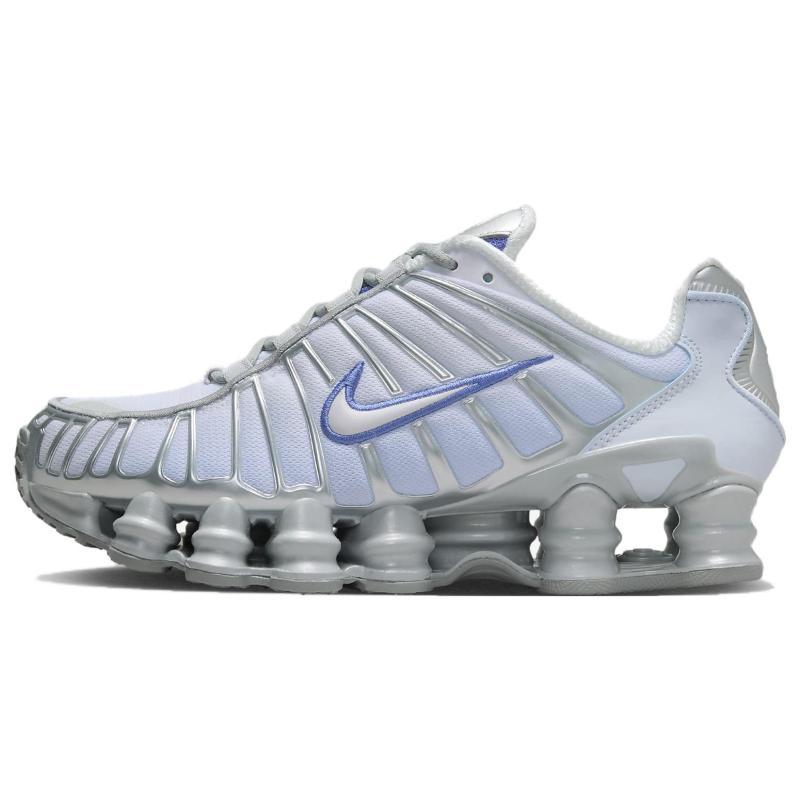 Nike Shox Tl Metallic Platinum Blue Tint Damen-Sneaker FQ2775-001 35.5 silber
