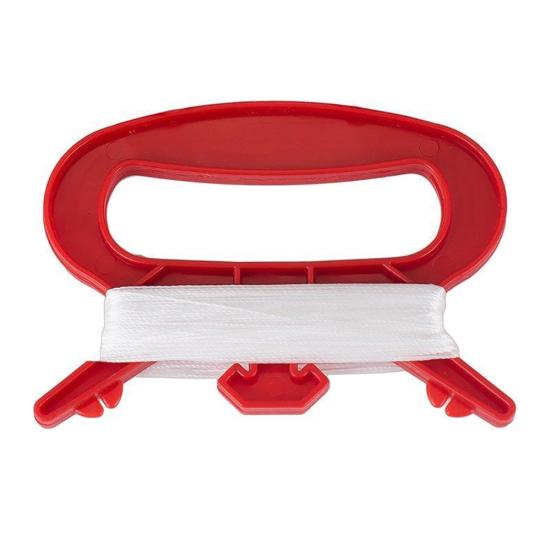 100 m Outdoor-Sport-Drachenleinenschnur mit D-förmigem Winderbrett-Werkzeugset Spielzeug und Hobbys