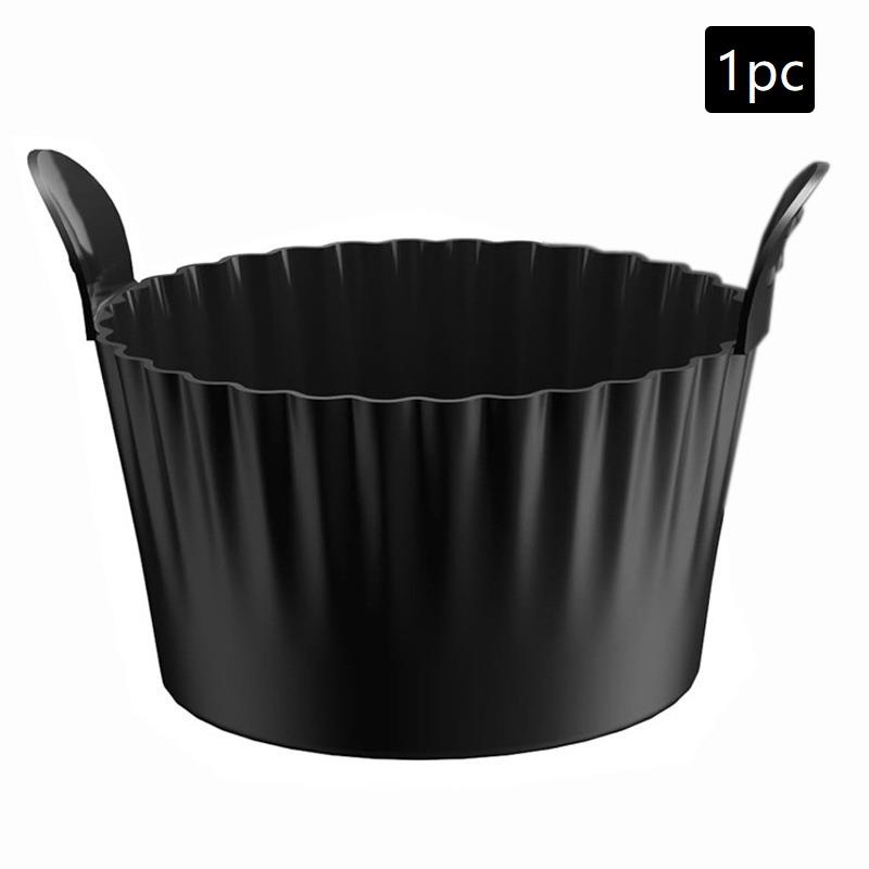 1/3/4 Stück Wiederverwendbare Heißluftfritteuse Silikon Back Eierbecher Für Eier, Kuchen, Fleischbällchen, Antihaft Küchenbackwerkzeuge A1